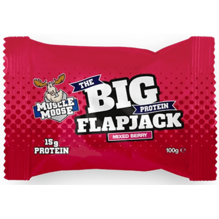Muscle Moose - Big Flapjack Mixed Berry - 12x100g